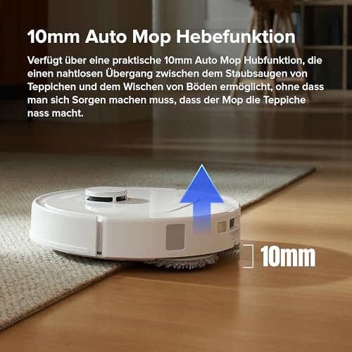 roborock Qrevo S Saug- & Wischroboter mit 7000Pa | Selbstreinigung & Navigation