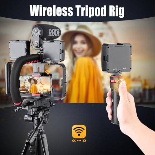 Triple Handheld Stabilisator für Action-Kameras, DSLR und Smartphones