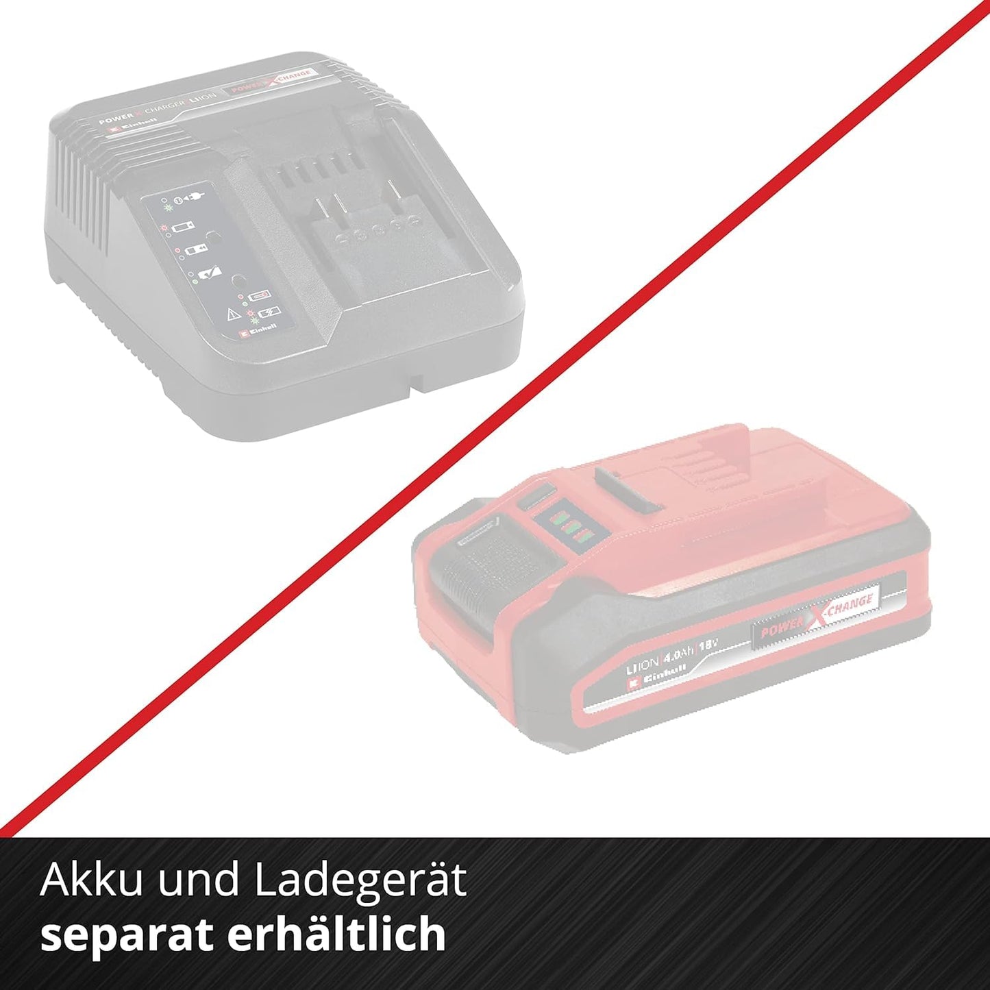 Einhell Cordless Car Compressor CE-CC 18 Li-Solo Power X-Change (18V, max. 11 bar, 60cm compressed air hose)
