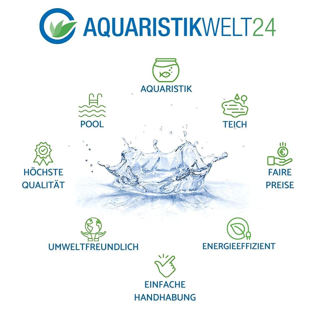 AquaOne Eco pond pump with filter (CTF-B 7000): 50 watts, 7000 l/h for the garden pond