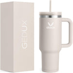 Gedux Thermo Mug (900ml) | 2-in-1 Stainless Steel Drinking Bottle with Straw