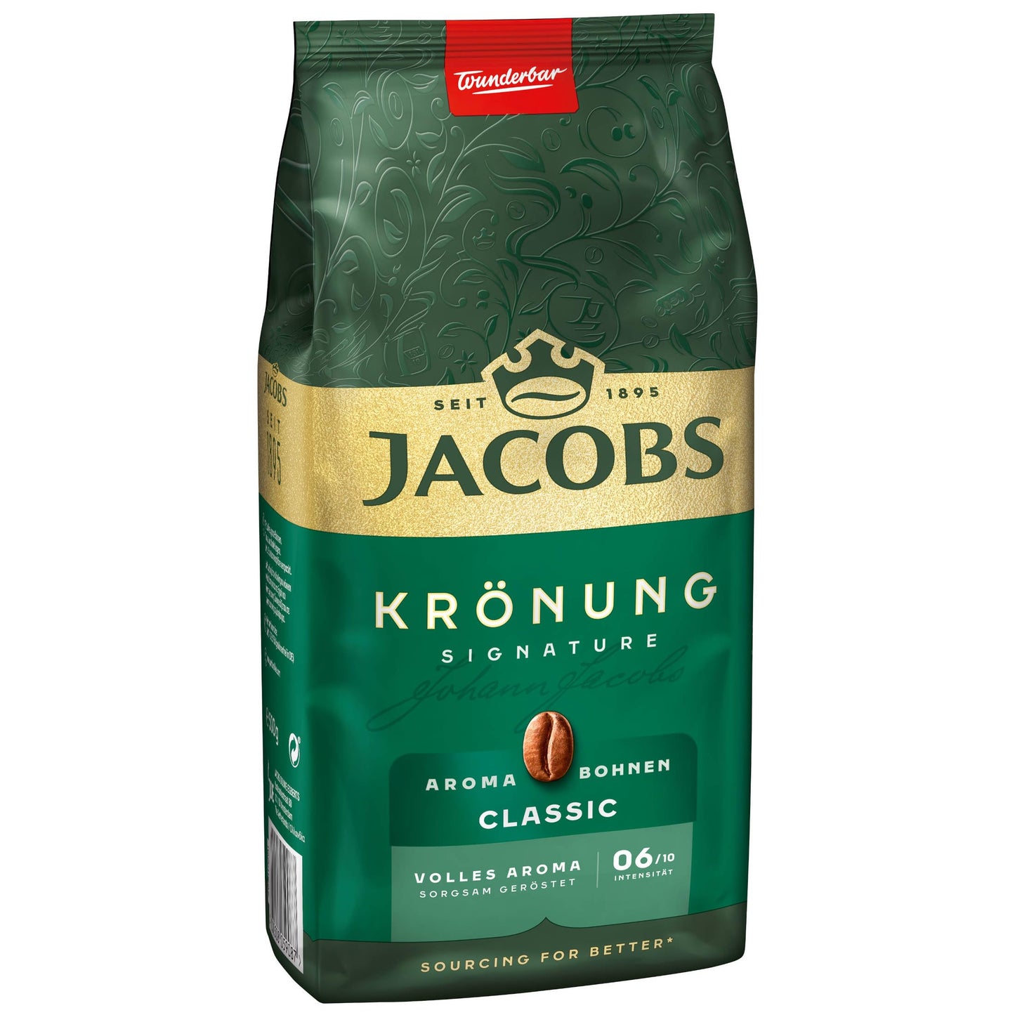 JACOBS Krönung Signature CLASSIC Aroma Beans (12-pack: 12x500g) Bean Coffee