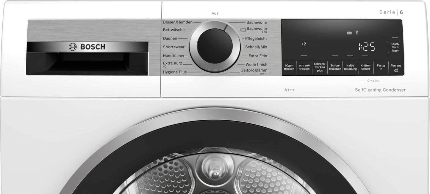 Bosch Wärmepumpentrockner (WQG235D00): 8 kg, A+++, Selfcleaning Condenser, AutoDry