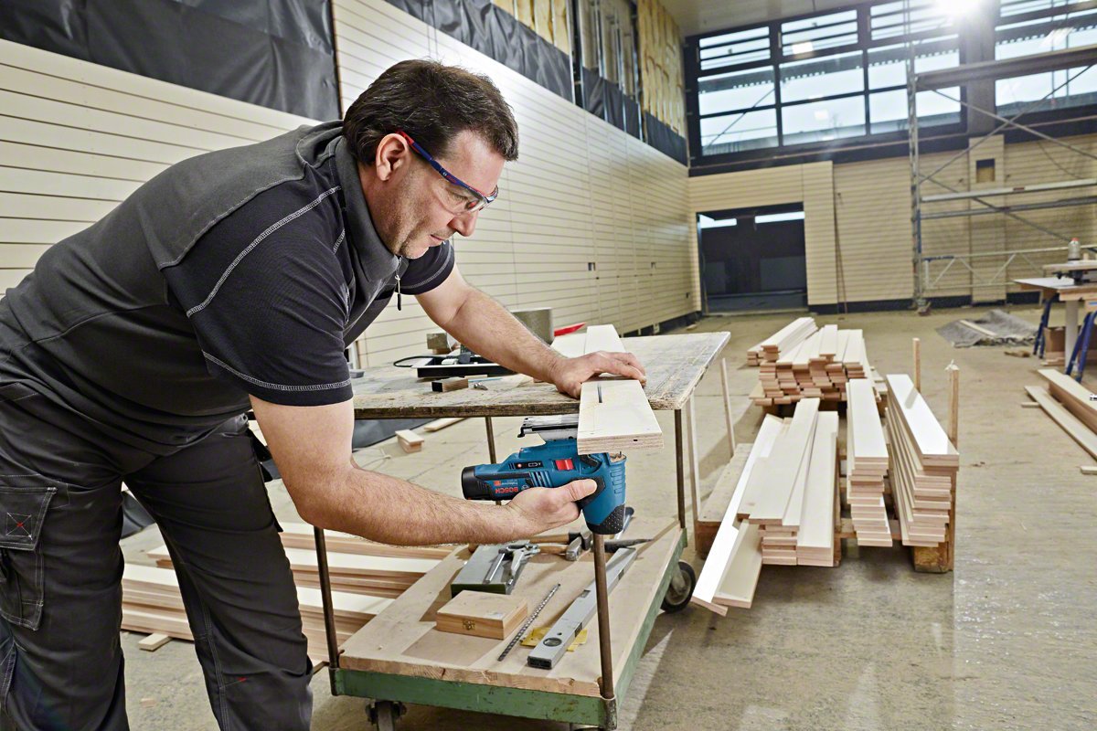 Bosch Professional Cordless Jigsaw GST 12V-70 incl. 2 saw blades without battery and charger