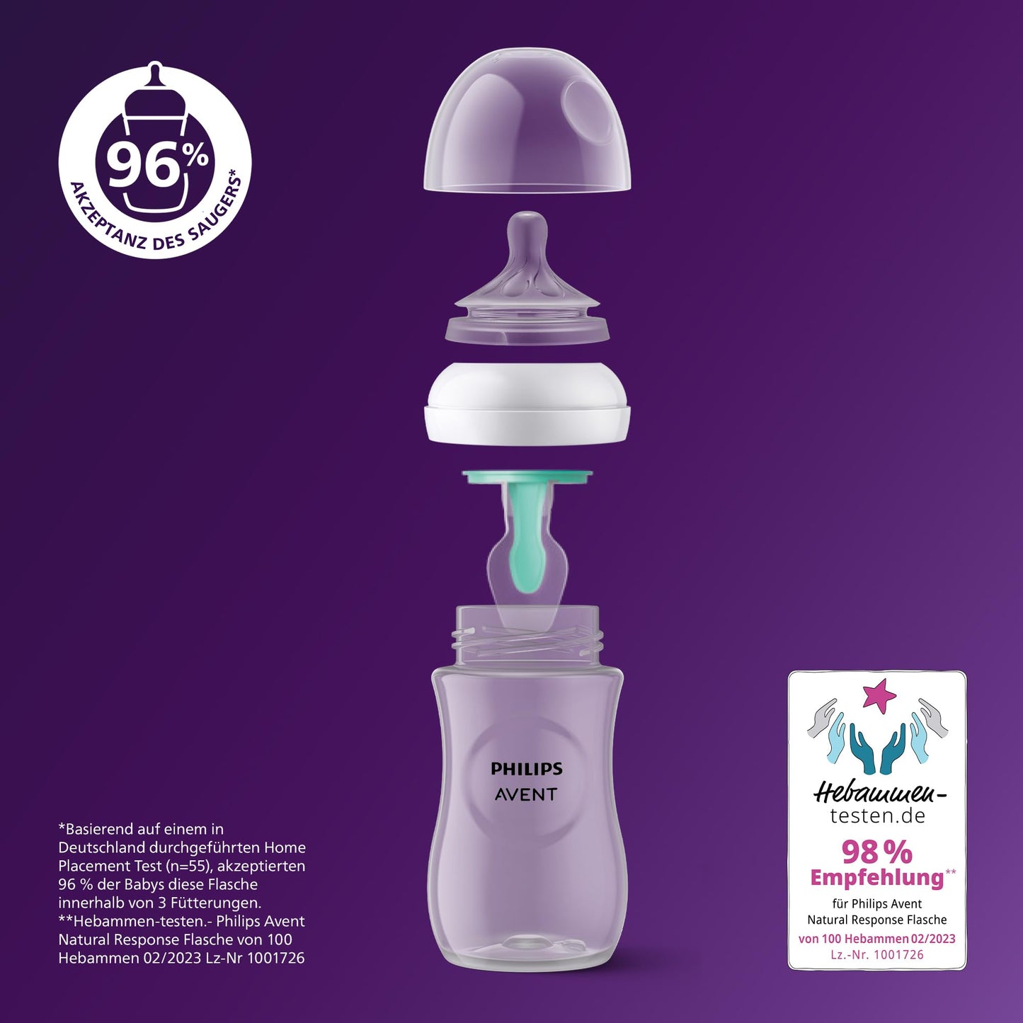 Philips Avent Babyflaschen mit AirFree Ventil: Geschenkset für Neugeborene