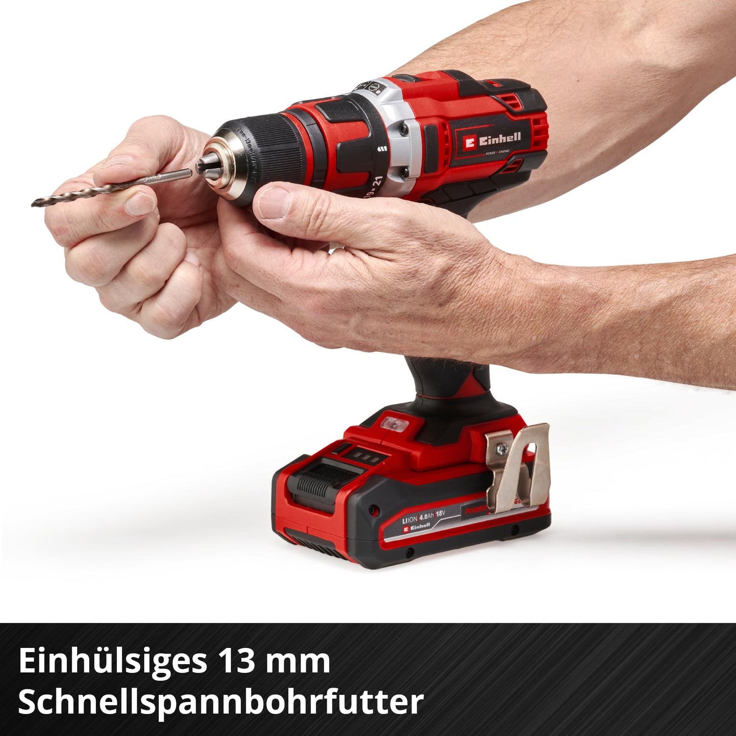 Einhell Akku-Bohrschrauber (TE-CD 18/40) Li-Solo Power X-Change ohne Akku