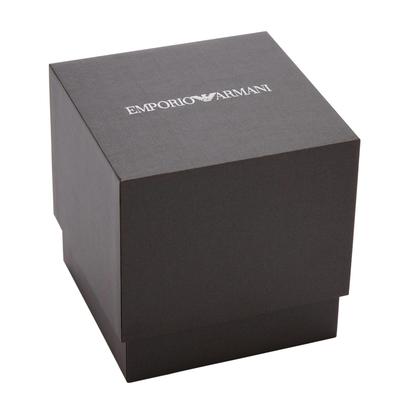 Emporio Armani 'AR2448' Chronograph Movement Men's Watch (43mm): Silver Stainless Steel Bracelet