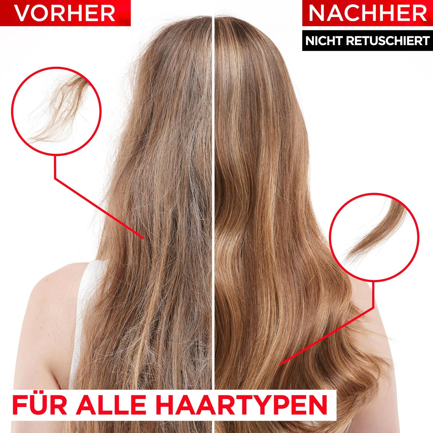 L'Oréal Paris Elvital Bond Repair Pflegeset (3-teilig) zur Haarreparatur mit Pre-Shampoo, Shampoo & Spülung