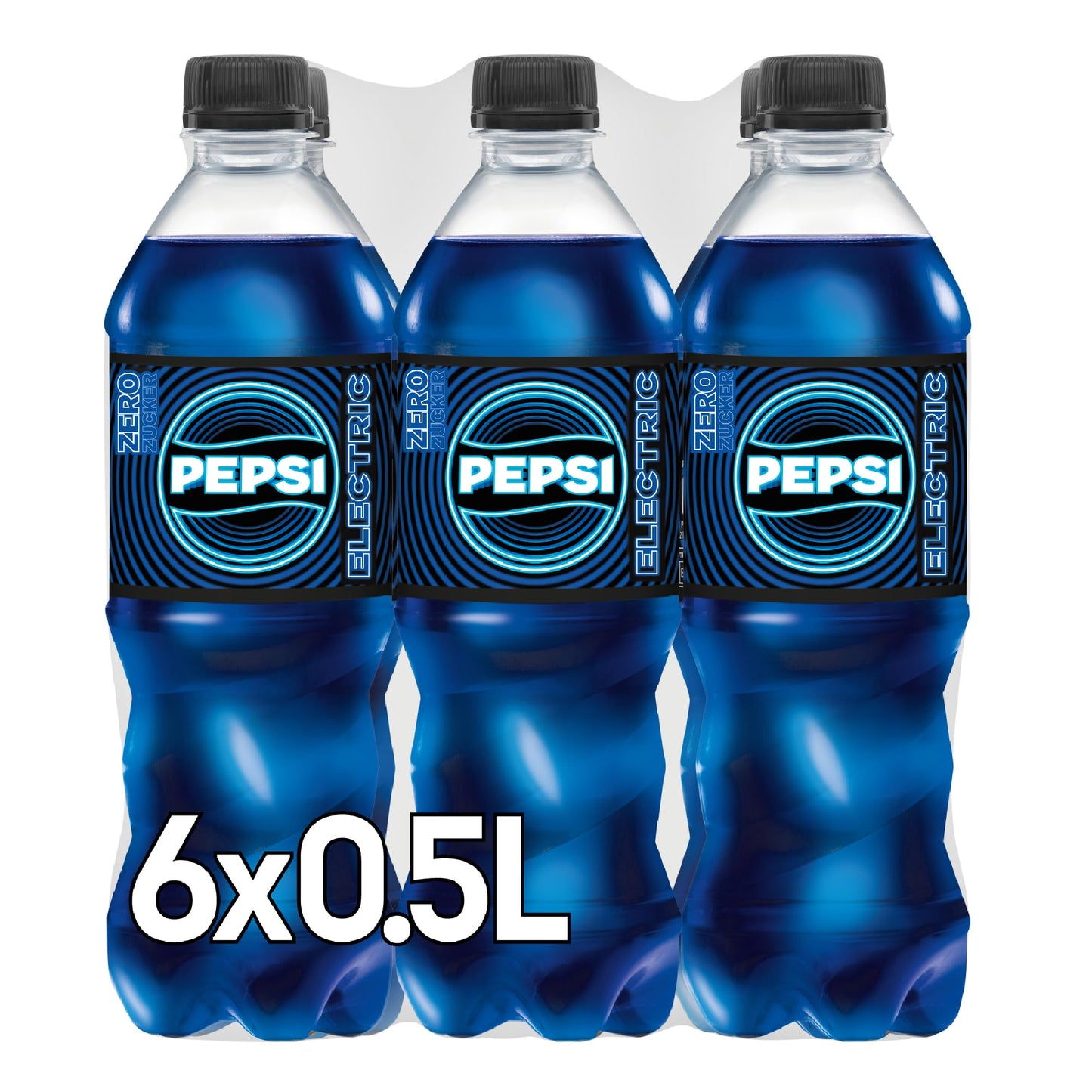 Pepsi Electric Blue - Zero Zucker (6x 0.5l) | Das neue Limited Edition von Pepsi