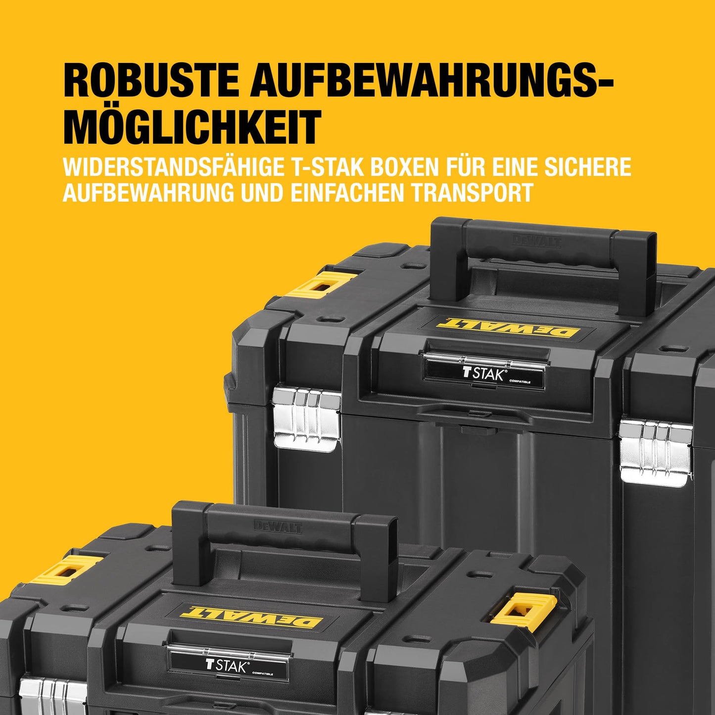 DEWALT 18V Akku-Kombopack (DCK422P3T) mit 4 starken Geräten für Baustelle & Werkstatt