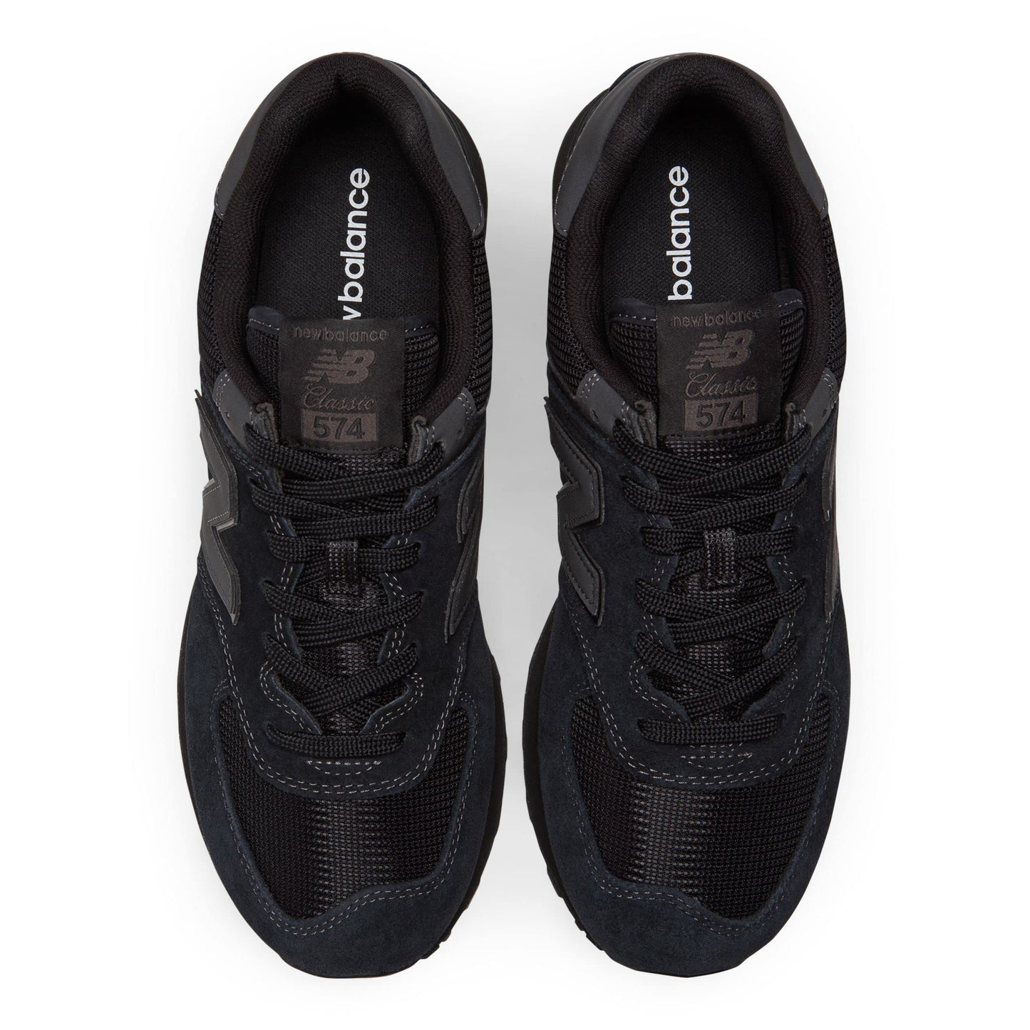 New Balance 574 Herren Sneaker in Schwarz (Triple Black): ENCAP-Zwischensohle