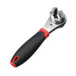Adjustable Flex Head Ratchet Wrench (6-22mm) Made of Chrome-Molybdenum Steel