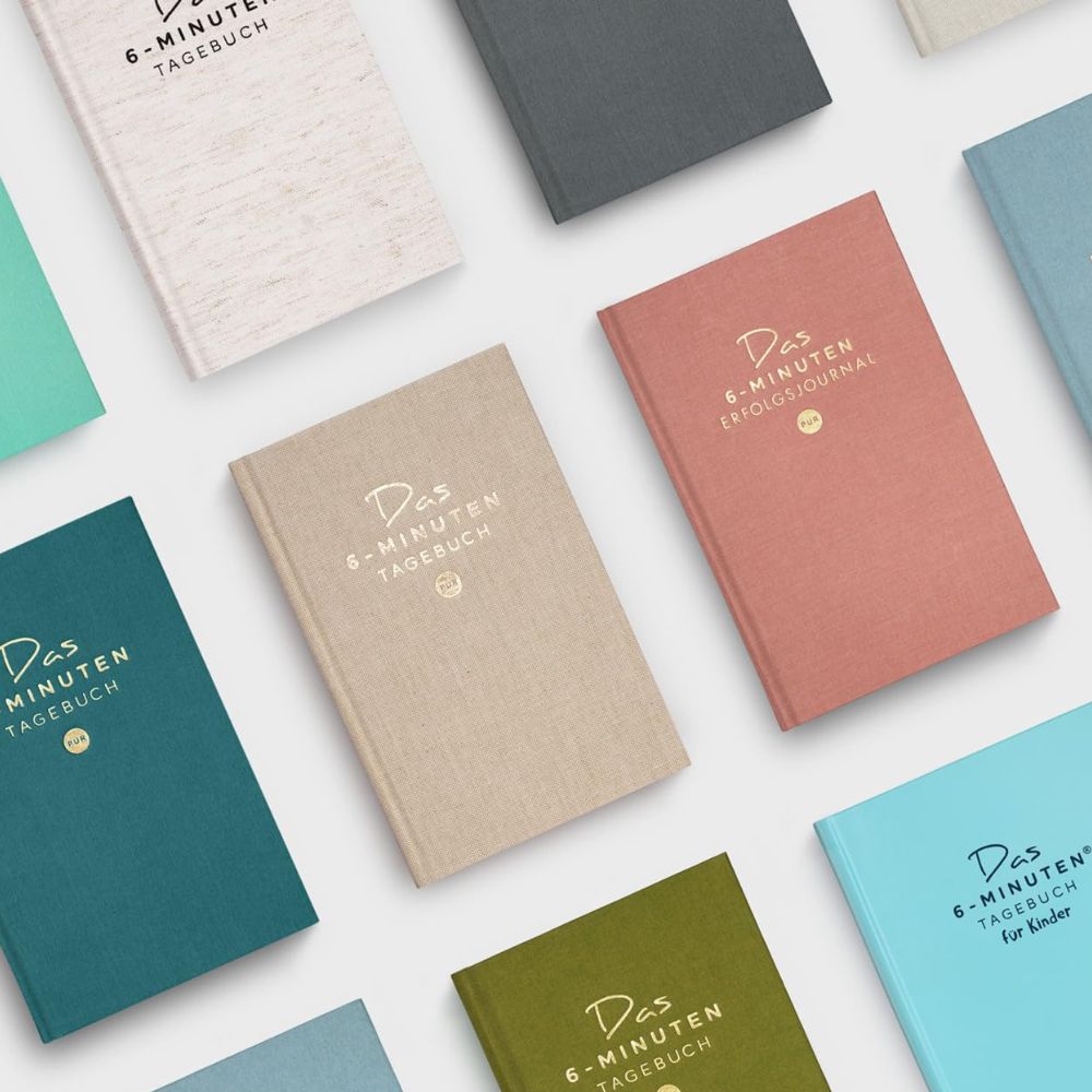 6-Minute Diary for Adults 2025 (The Original): Mindfulness Diary for More Resilience & Self-Love