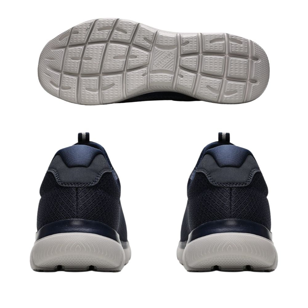 Skechers Summits Herren Sneaker - Navy Mesh Trim mit Memory Foam Innensohle