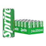 SPRITE | Refreshing soft drink: Lime and lemon flavor (24 x 330ml)