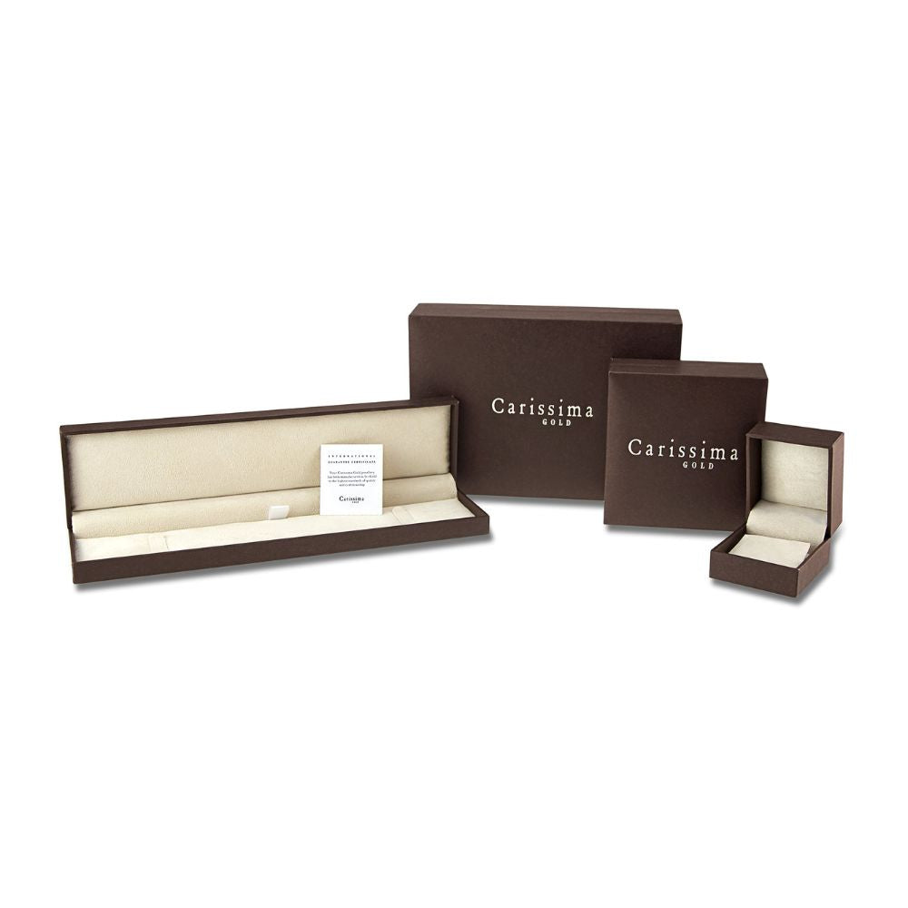 Carissima 375er Gold-Tricolor Damen-Fischgrätkette inkl. Geschenkbox