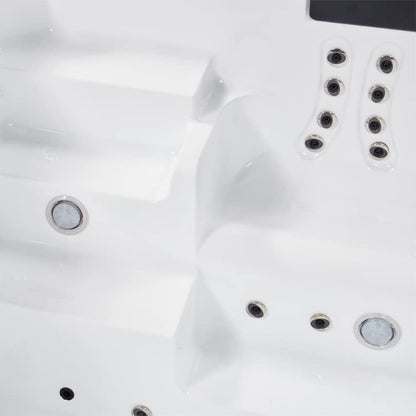 AWT AQART Design-SwimSpa für 4 Personen: Exklusive Whirlpool-Pool-Kombination