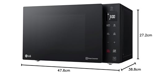 LG MH6535GIS Mikrowelle mit Grill (1000W): 25 Liter, Smart Inverter, EasyClean, NeoChef