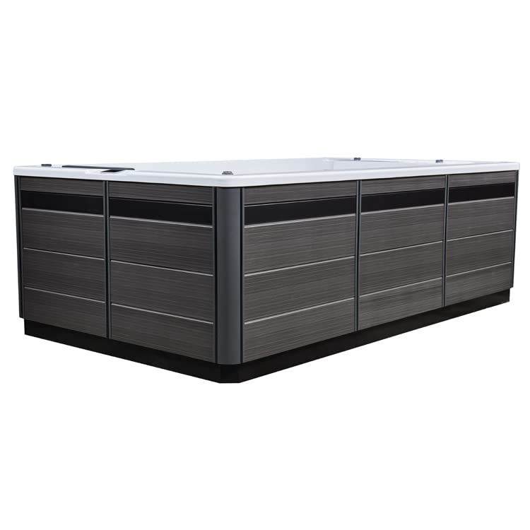 AWT AQART Design-SwimSpa für 4 Personen: Exklusive Whirlpool-Pool-Kombination