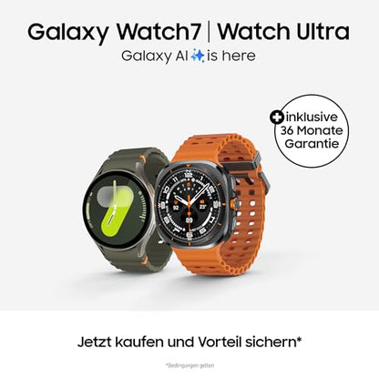 Samsung Galaxy Watch7 Smartwatch (40mm) incl. 36-month manufacturer's warranty