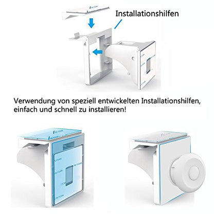 Dokon Baby Kindersicherung für Schrank und Schubladen, ohne Bohren und Schrauben (10 Schlösser + 2 Schlüssel)