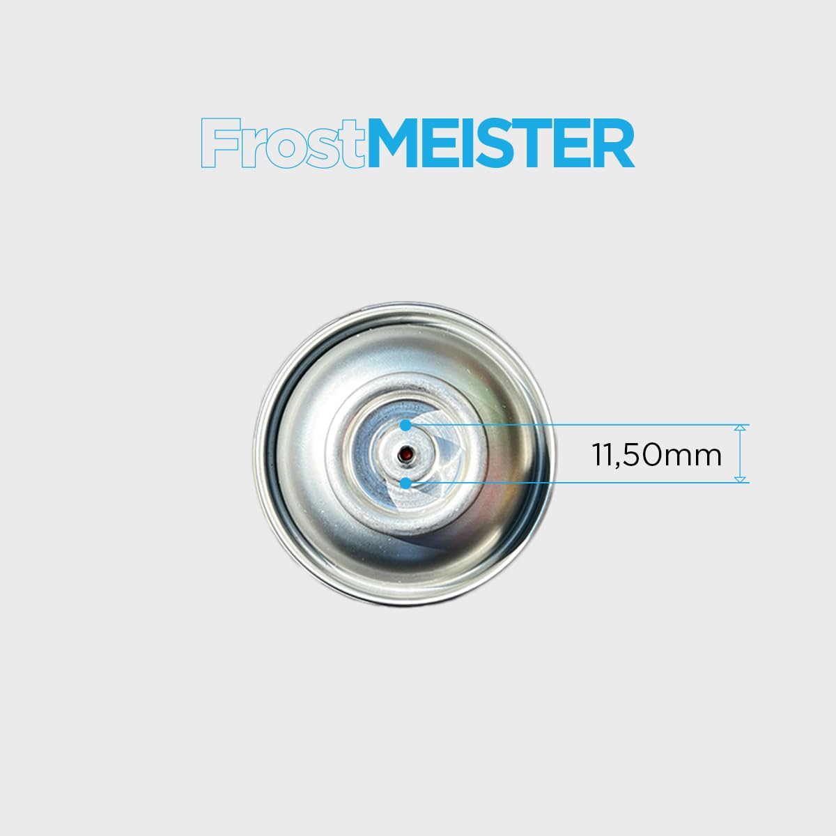 FrostMEISTER 3-in-1 Auto-Klimaanlage Nachfüllset für R134a (2x 400ml Dose & Schlauch mit Manometer)