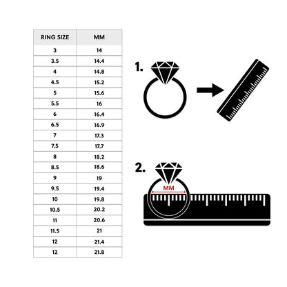 Fossil 'All Stacked Up' Edelstahl Damen-Bandring