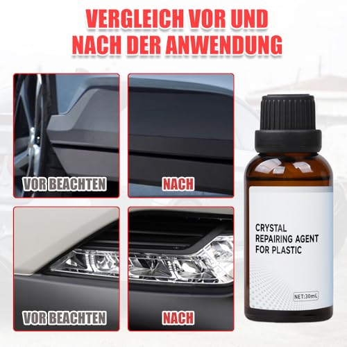 Crystalline coating for cockpit and plastic parts in cars | Antistatic &amp; dust-repellent
