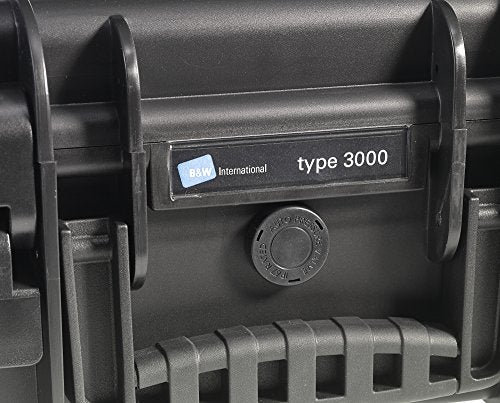 B&amp;W transport case (Type 6700) with variable compartments: Waterproof, shatter-proof (Orange)