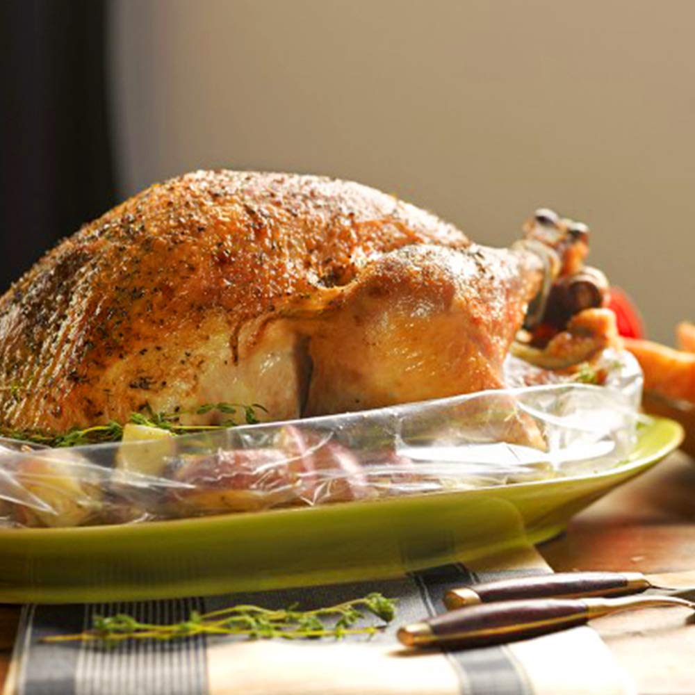 ECOOPTS Oven Roasting Bags for Turkey, Chicken, Meat, Vegetables (10x - 430x550mm)