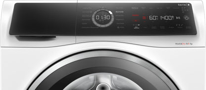 Bosch (WNC244070) Serie 8 Waschtrockner (9kg & 6kg-Waschen & Trocknen): Iron Assist