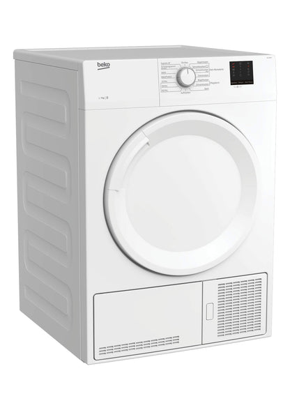 Beko (DC 7130 N B100) Condenser dryer: 7kg, Electronic moisture measurement