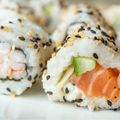 Emma Basic: Roasted white sesame seeds (1kg) with a nutty flavor