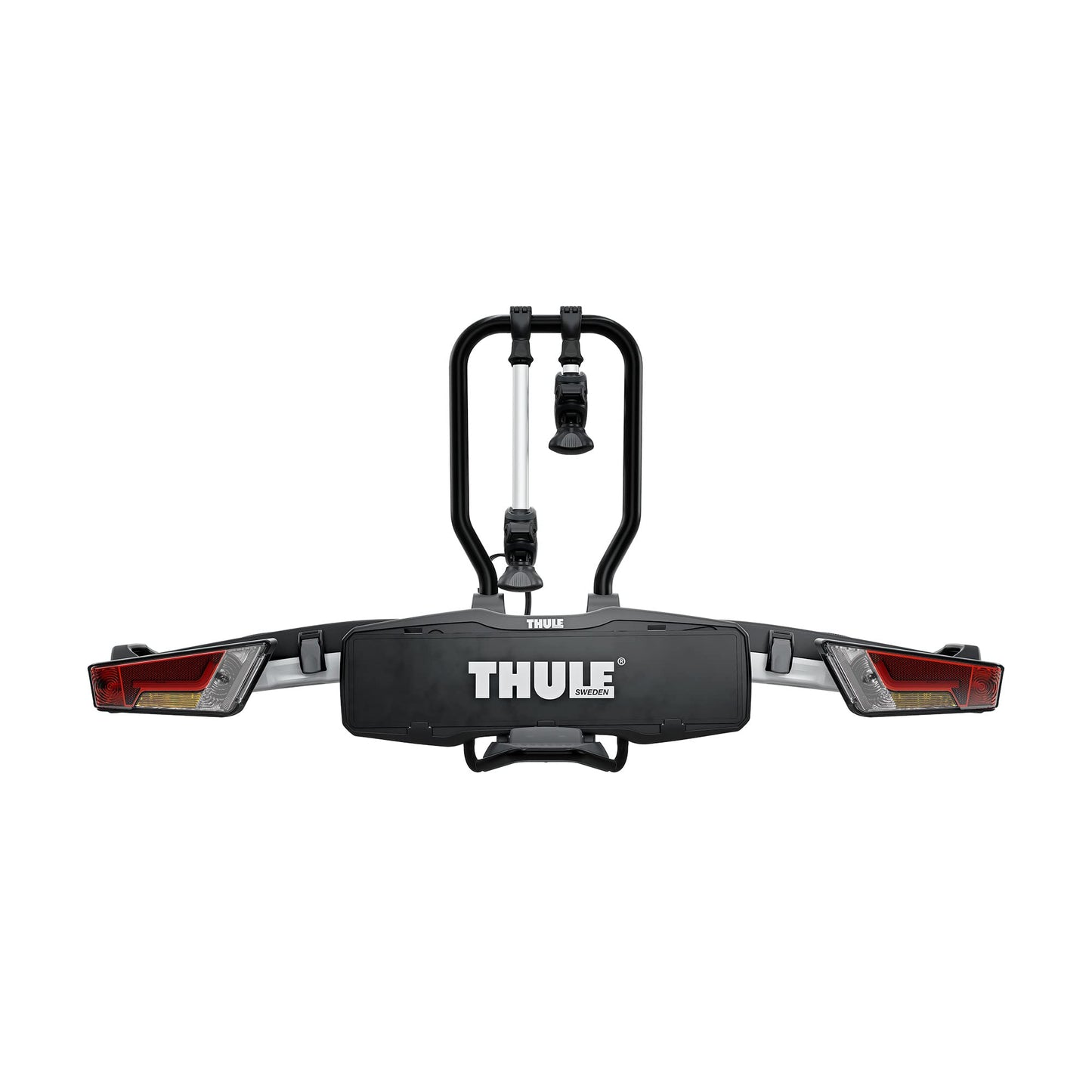 Thule EasyFold XT towbar bike rack for 2 bikes (black-aluminum)