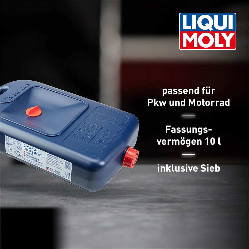 LIQUI MOLY Ölwechselkanister (7055): 10 Liter Fassungsvermögen