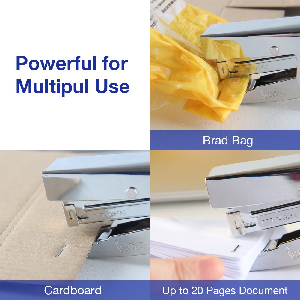 Metal stapler &amp; remover set with 1000 staples and stapler