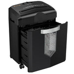Bonsaii 12-Sheet Cross-Cut Paper Shredder, 60-Minute Runtime, High-Performance Shredder for Home Office, P4 Micro-Cut Paper Shredder with 4 Rollers & 16L Bin (C266-B)