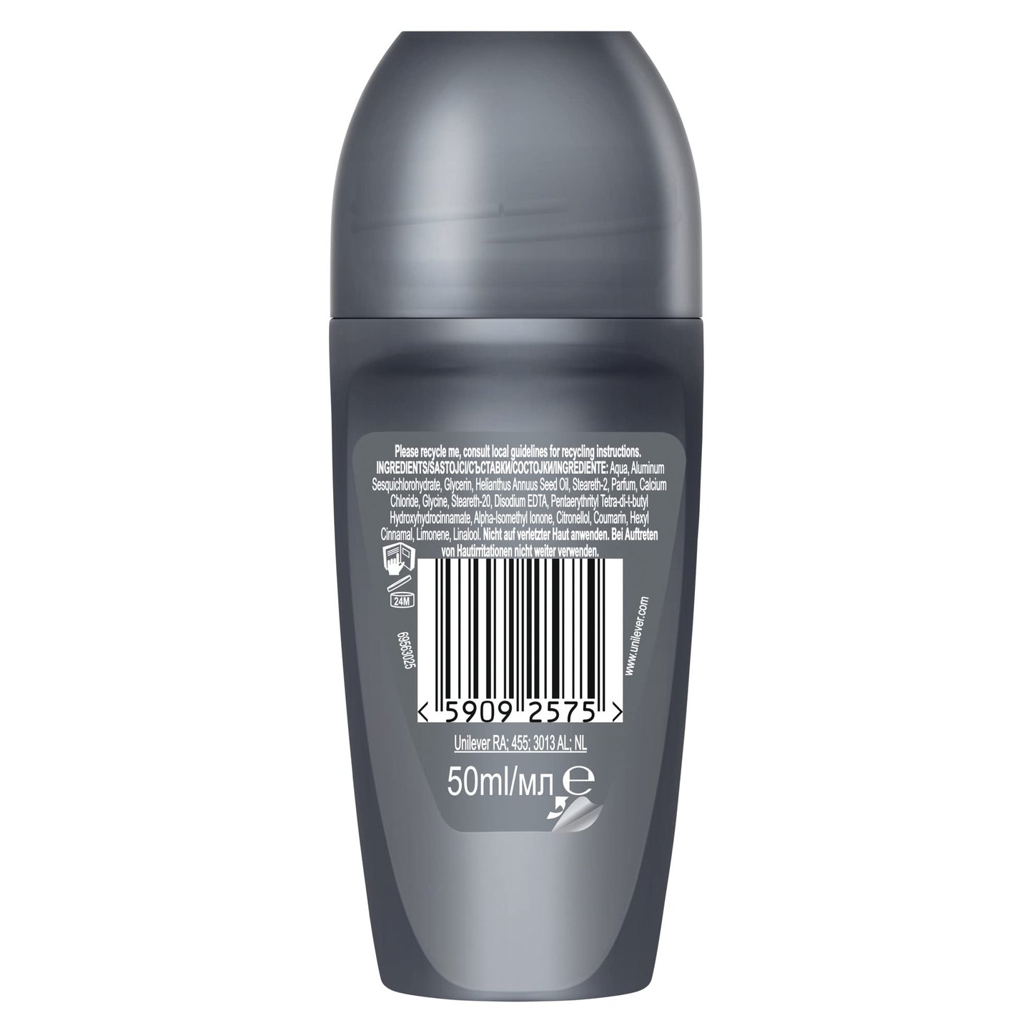 Dove MEN+care advanced 'Clean Comfort' Anti Perspirant Roll-On (6x50ml)