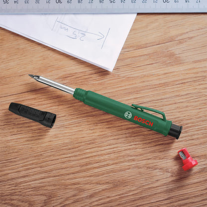 Bosch Home and Garden deep hole marker pencil for marking on stone, wood, paper