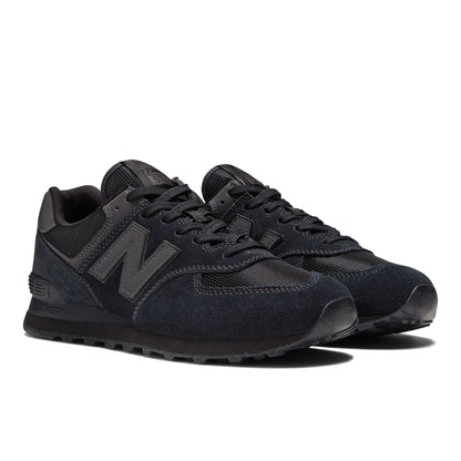 New Balance 574 Herren Sneaker in Schwarz (Triple Black): ENCAP-Zwischensohle