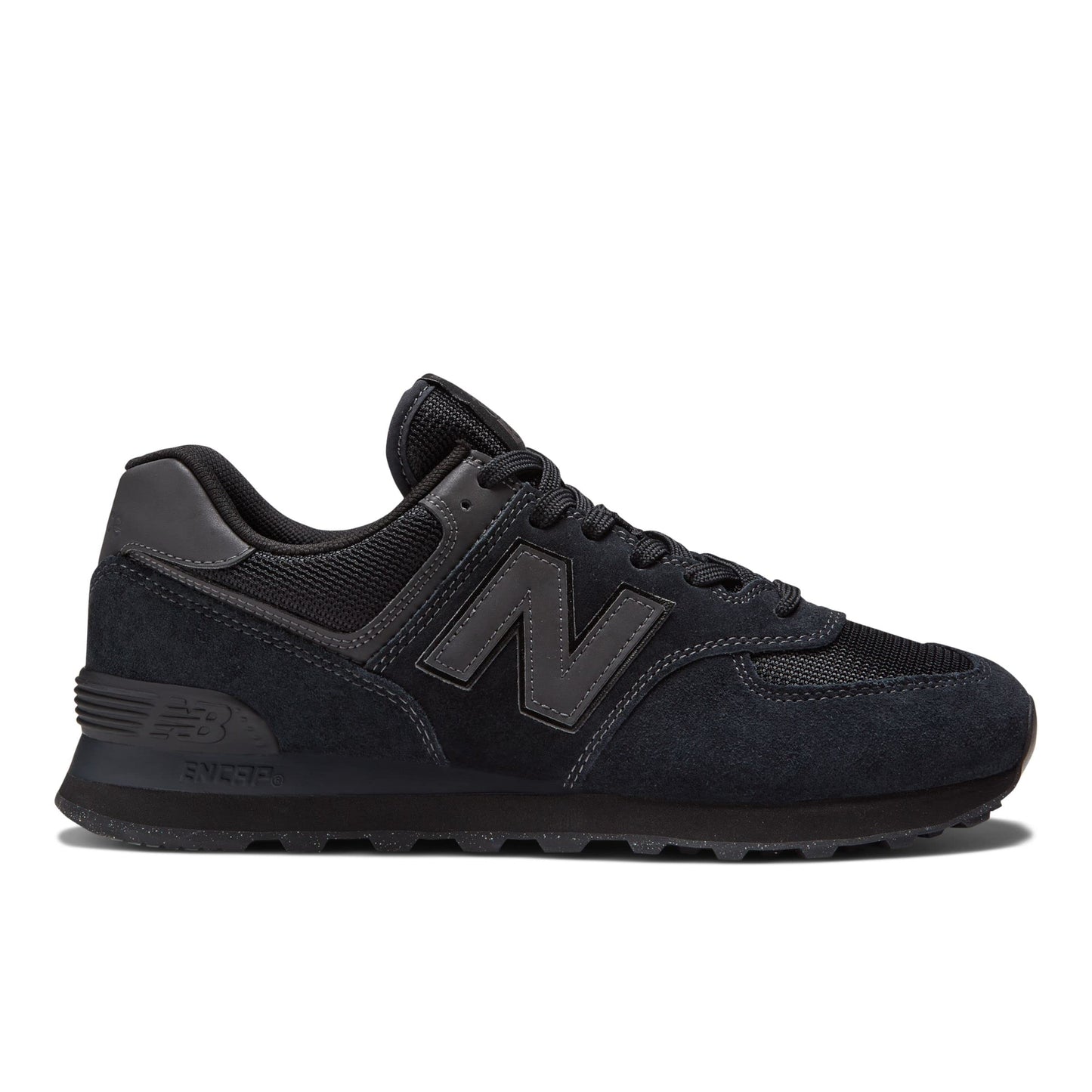 New Balance 574 Herren Sneaker in Schwarz (Triple Black): ENCAP-Zwischensohle