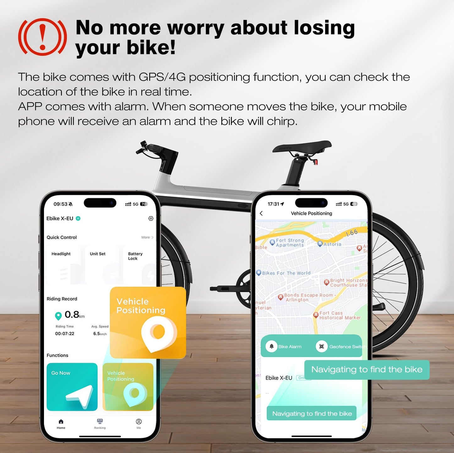 HITWAY E-Bike City Bike 700C Pedelec: 250W, Samsung motor with 345.6Wh battery, APP