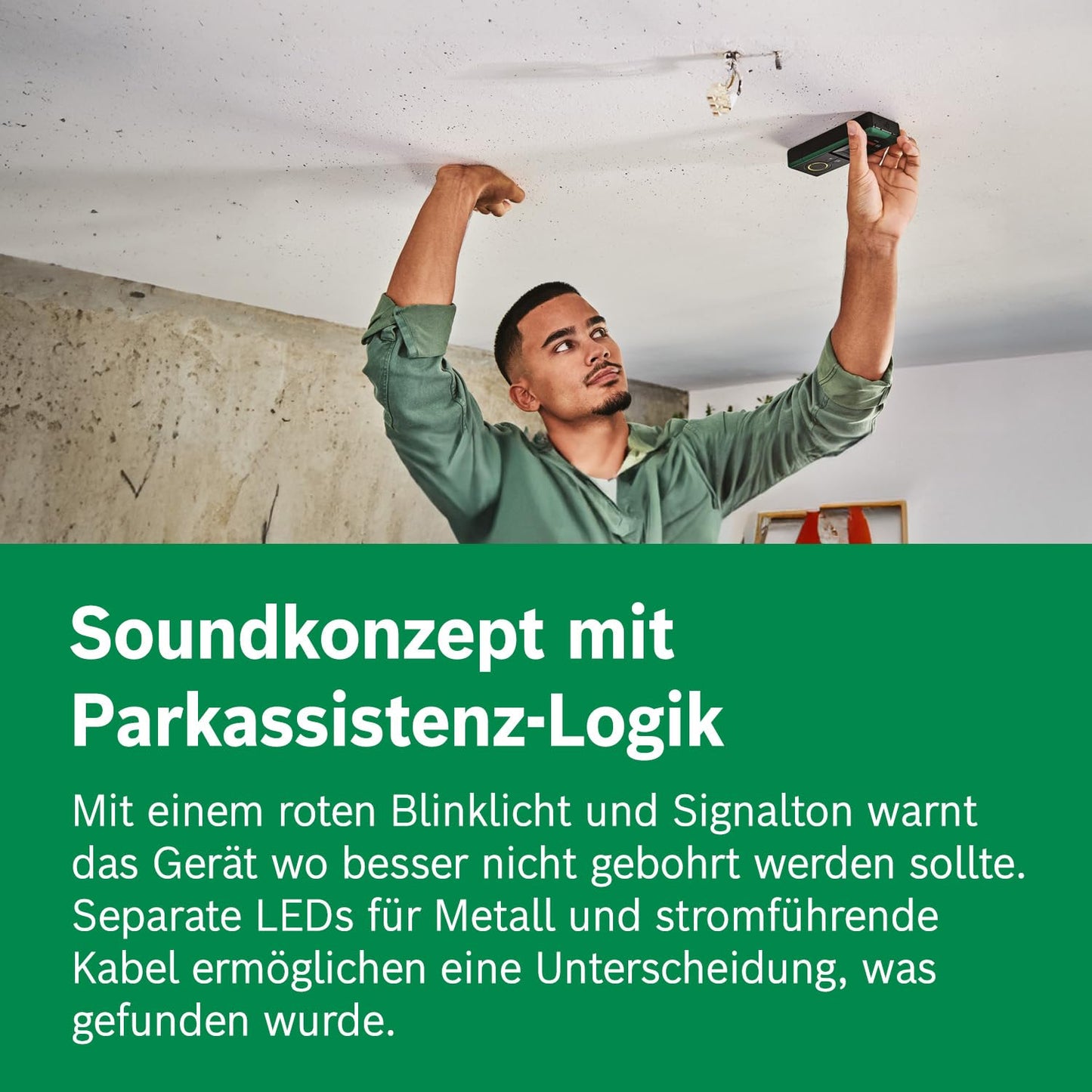 Bosch locator 'Truvo 2nd generation' with one-button operation: Wall scanner up to 70mm