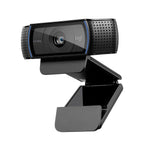 Logitech C920 HD PRO Webcam, Full HD 1080p, 78° field of view, autofocus, clear stereo sound, exposure compensation, USB connection, for Skype, FaceTime, Hangouts, etc., PC/Mac/ChromeOS/Android - Black