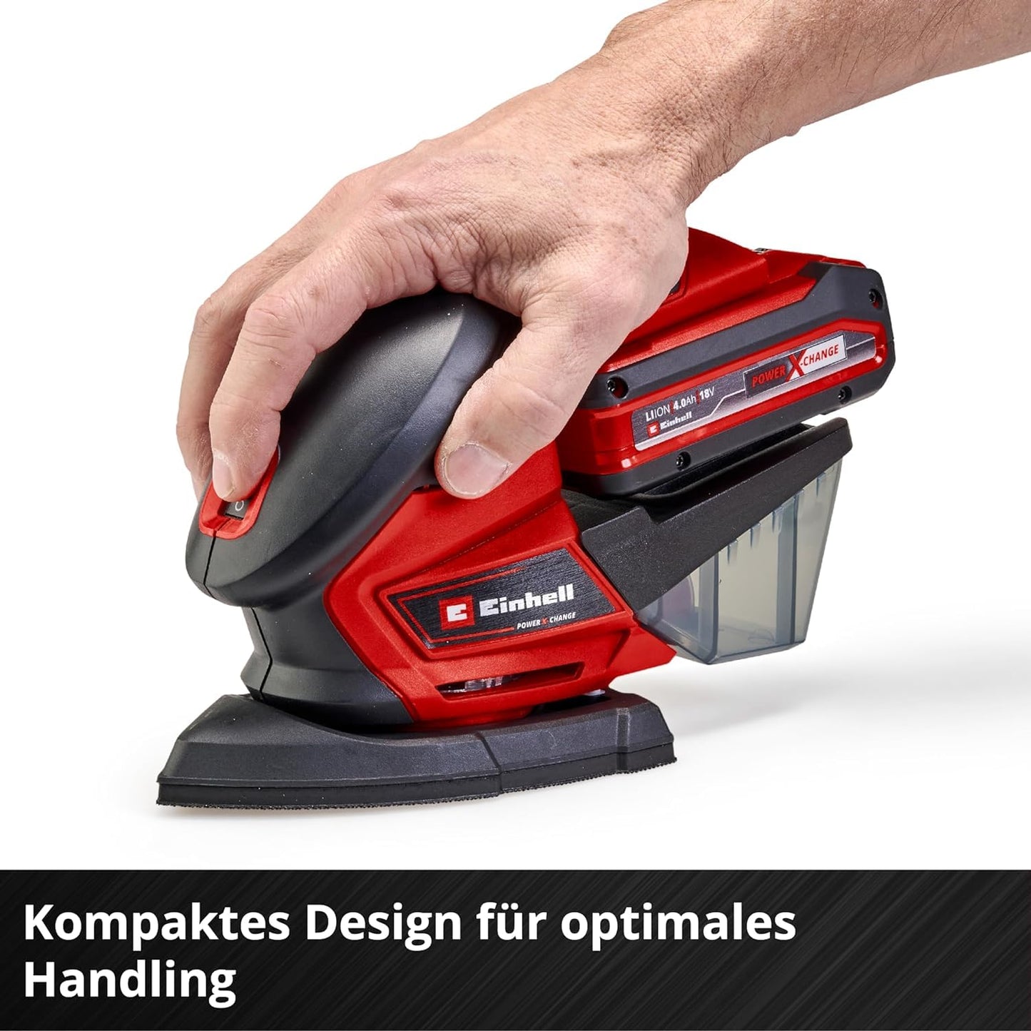 Einhell Akku-Multischleifer (TE-OS 18/150) Li-Solo Power X-Change ohne Akku und Ladegerät