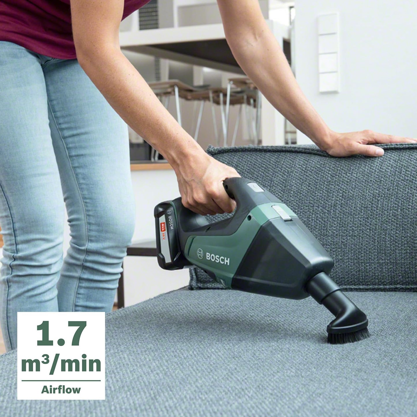 Bosch 'UniversalVac 18' cordless vacuum cleaner: 18 Volt system, original packaging | without battery