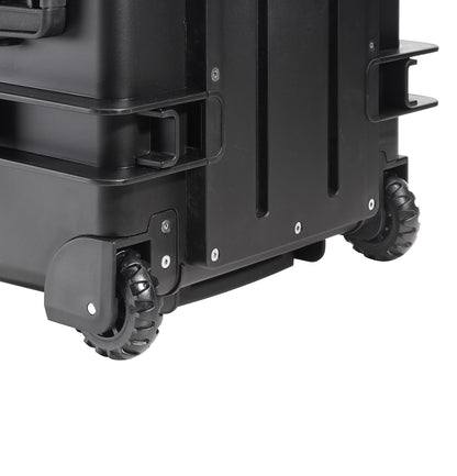 B&amp;W transport case (Type 6700) with variable compartments: Waterproof, shatter-proof (Orange)
