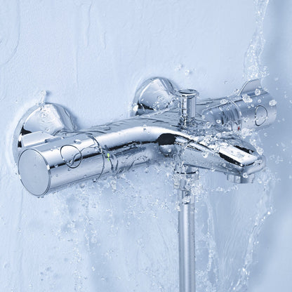 Grohe Grohtherm 800 Thermostatbatterie (Chrom): SafeStop, TurboStat