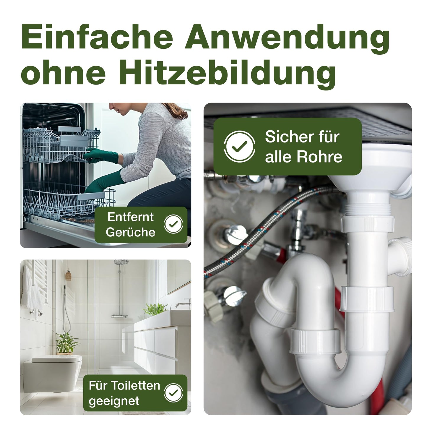 bio-chem Hair-Away Drain Cleaner EXTRA STRONG (1000ml) Made in Germany