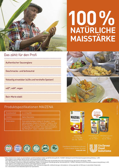 Maizena Binder - 2.5kg | Corn starch made from natural corn starch